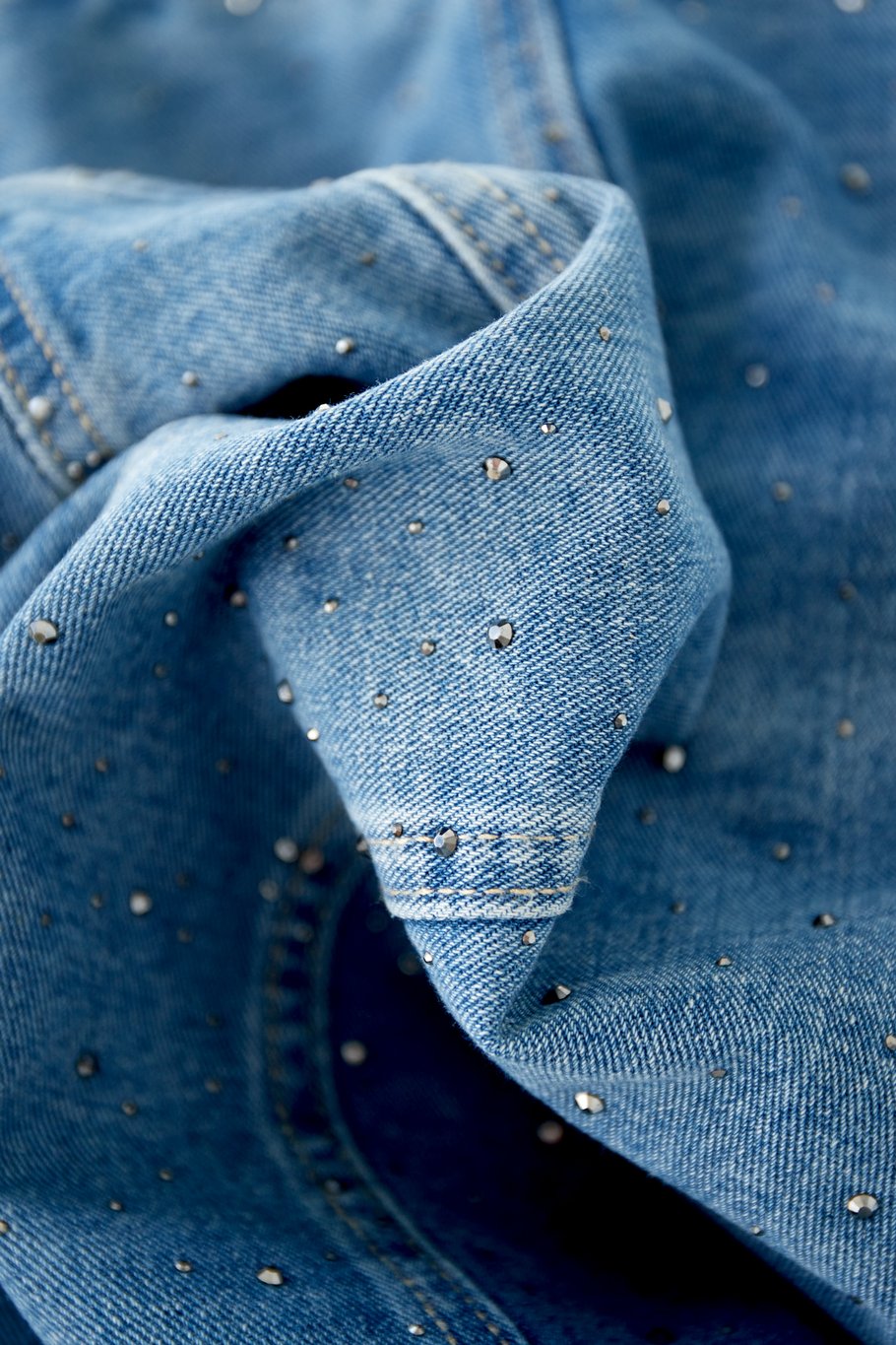Jeansjacke - Blau Bild5